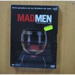 MAD MEN - TERCERA TEMPORADA - DVD