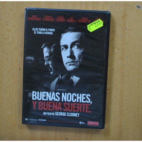 BUENAS NOCHES Y BUENA SUERTE - DVD