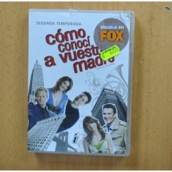 COMO CONOCI A VUESTRA MADRE - SEGUNDA TEMPORADA - DVD