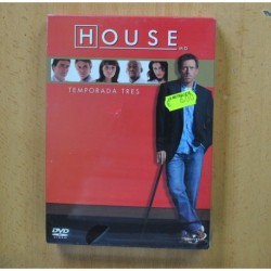 HOUSE - TERCERA TEMPORADA - DVD
