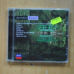 VARIOS - THE WORLD OF FAURE - CD