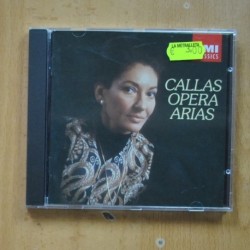 CALLAS - OPERA ARIAS - CD