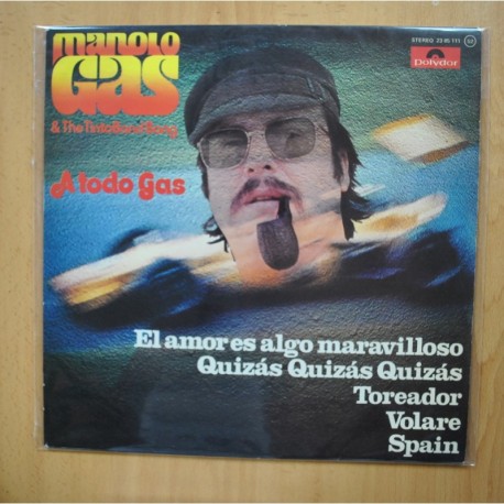 MANOLO GAS - A TOD GAS - LP