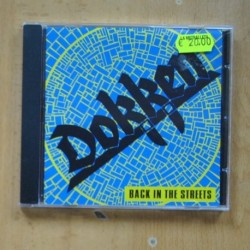 DOKKEN - BACK IN THE STREETS - CD