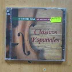 VARIOS - 10 AUTORES CLAVE CLASICOS ESPAÑOLES - 2 CD