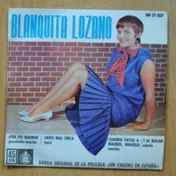 BLANQUITA LOZANO - POR FIN MADRID + 3 - EP