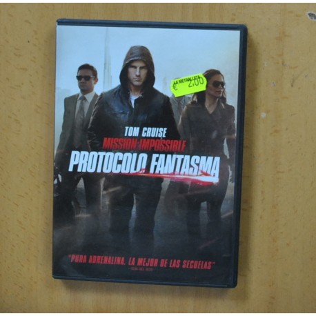 MISION IMPOSIBLE PROTOCOLO FANTASMA - DVD