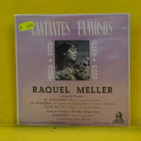 RAQUEL MELLER - EL RELICARIO + 3 - EP