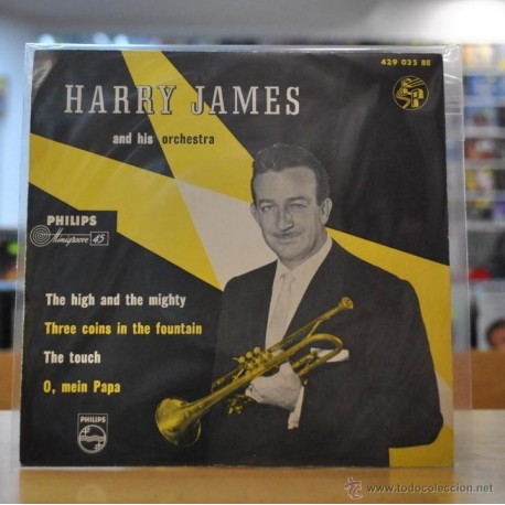 HARRY JAMES AND HIS ORCHESTRA - THE HIGH AND THE MIGHTY + 3 - EP