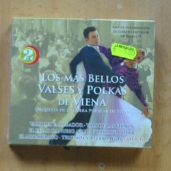VARIOS - LOS MAS BELLOS VALSES Y POLKAS DE VIENA - 2 CD