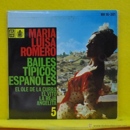 MARIA LUISA ROMERO - EL OLE DE LA CURRA + 3 - EP