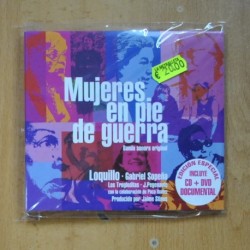 VARIOS - MUJERES EN PIE DE GUERRA - CD + DVD