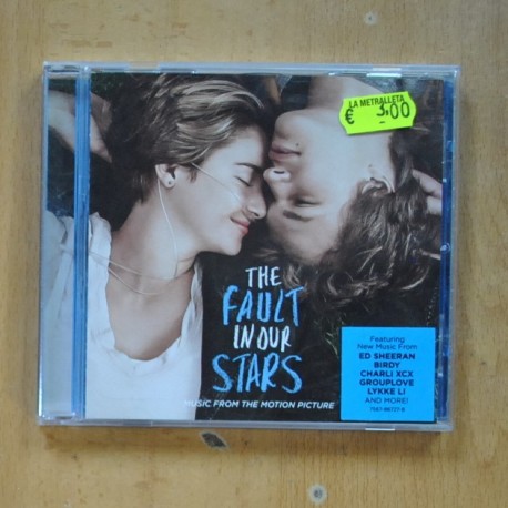 VARIOS - THE FAULT WOUR STARS - CD