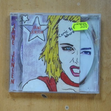 JANE JENSEN - COMIC BOOK WHORE - CD