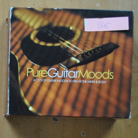 VARIOS - PURE GUITAR MOODS - 4 CD