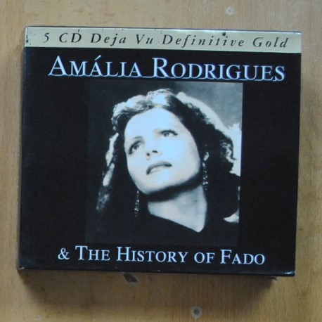 AMALIA RODRIGUES - & THE HISTORY OF FADO - 5 CD