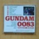 VARIOS - MOBILE SUIT GUNDAM 0083 STARDUST MEMORY - CD