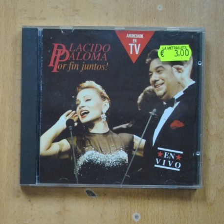 PLACIDO DOMINGI / PALOMA SAN BASILIO - POR FIN JUNTOS - CD