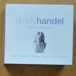 HANDEL - SIMPLY - 4 CD