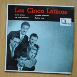 LOS CINCO LATINOS - COME PRIMA + 3 - EP