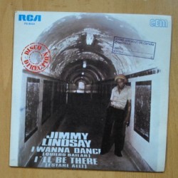 JIMMY LINDSAY - I WANNA DANCE / ILL BE THERE - PROMO SINGLE