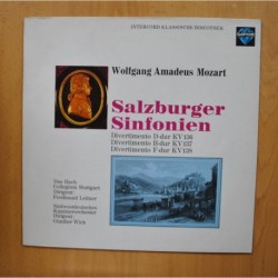 MOZART - SALZBURGER SINFONIEN - LP
