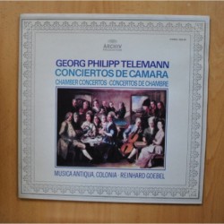 TELEMANN - CONCIERTOS DE CAMARA - GATEFOLD LP