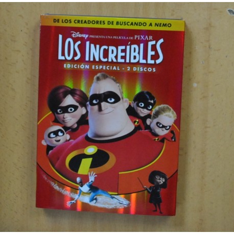 LOS INCREIBLES - 2 DVD