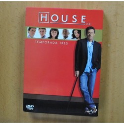 HOUSE - TERCERA TEMPORADA - DVD