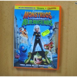 MONSTRUOS CONTRA ALIENIGENAS - DVD