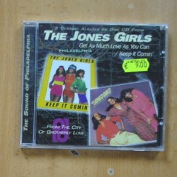 THE JONES GIRLS - GET AS MUCH AS YOU CAN / KEEP IT COMIN - CD