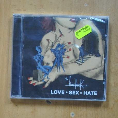 THE HARLOCK - LOVE SEX HATE - CD