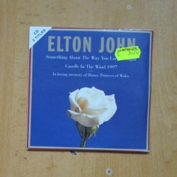 ELTON JOHN - SOMETHING ABOUT THE WAY YOU LOOK TONIGHT - CD SINGLE