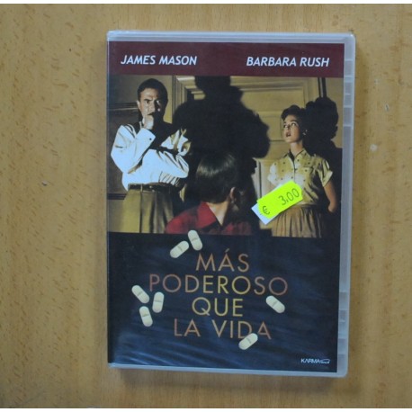 MAS PODEROSO QUE LA VIDA - DVD