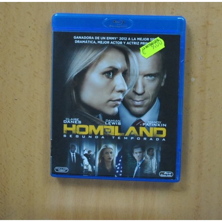 HOMELAND - SEGUNDA TEMPORADA - BLURAY