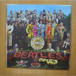 THE BEATLES - ST PEPPERS LONELY HEARTS CLUB BAND - VINILO AMARILLO + RECORTES GATEFOL LP