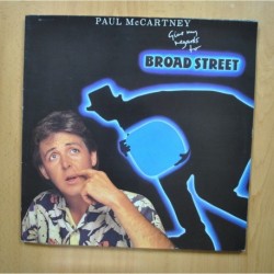 PAUL MCCARTNEY - GIVE MY REGARDS TO BROAD STREET - GATEFOLD LP