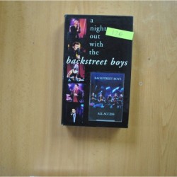 BACKSTREET BOYS - A NIGHT OUT WITH THE BACKSTREET BOYS - VHS