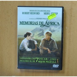 MEMORIAS DE AFRICA - DVD