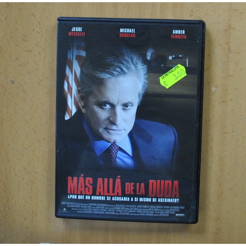 Frotar solo Opcional MAS ALLA DE LA DUDA - DVD - Discos La Metralleta