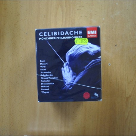 VARIOS - CELIBIDACHE MUNCHNER PHILHARMONIKER - 14 CD