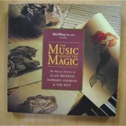 ALAN MENKEN / HOWARD ASHMAN / TIM RICE - THE MUSIC BEHIND THE MAGIC - BOX 4 CD + LIBRETO