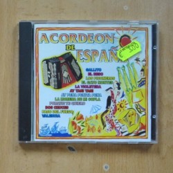 VARIOS - ACORDEON DE ESPAÃA - CD