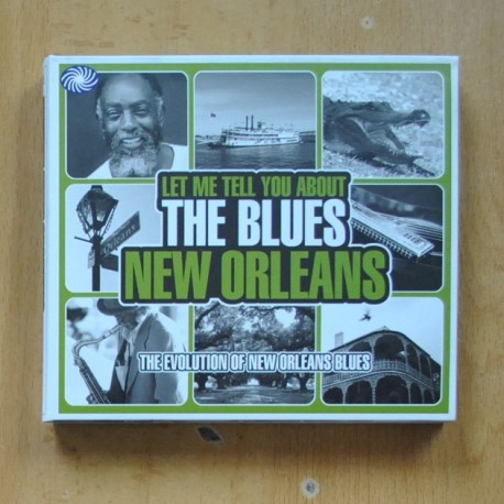 VARIOS - LET ME TELL YOU ABOUT THE BLUES NEW ORLEANS - 3 CD