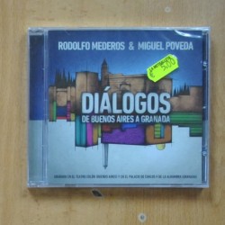RODOLFO MEDEROS & MIGUEL POVEDA - DIALOGOS DE BUENOS AIRES A GRANDA - CD