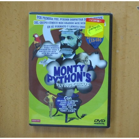MONTY PYTHONS - EPISODIOS 11 / 15 - DVD