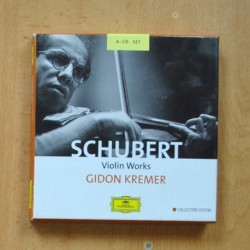 SCHUBERT - VIOLIN WORKS - 4 CD