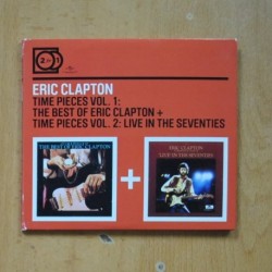 ERIC CLAPTON - TIME PIECES VOL 1 THE BEST OF ERIC CLAPTON / TIME PIECES VOL 2 LIVE IN THE SEVENTIES - CD