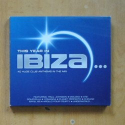 VARIOS - THIS YEAR IN IBIZA - 2 CD