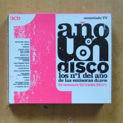 VARIOS - AÑO UNO DISCO LOS N1 DEL AÑO DE LAS EMISORAS DANCE - 3 CD